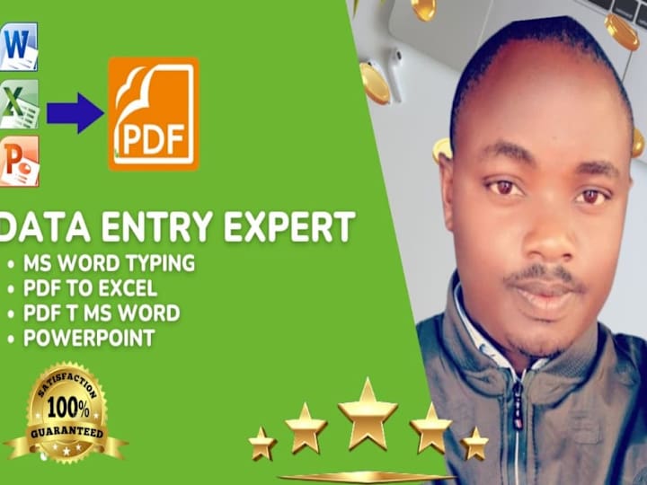 Cover image for Qaulity Data Entry expert