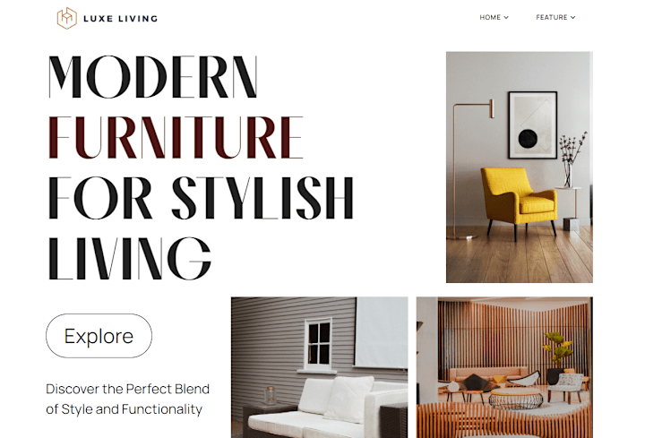 Cover image for Furniture Company Website