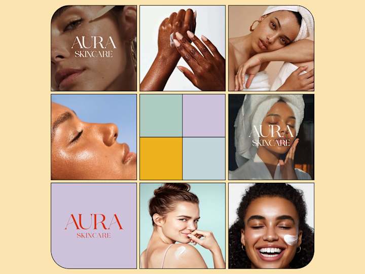 Cover image for Aura - Brand Identity Design / Brand Design / Graphic Design