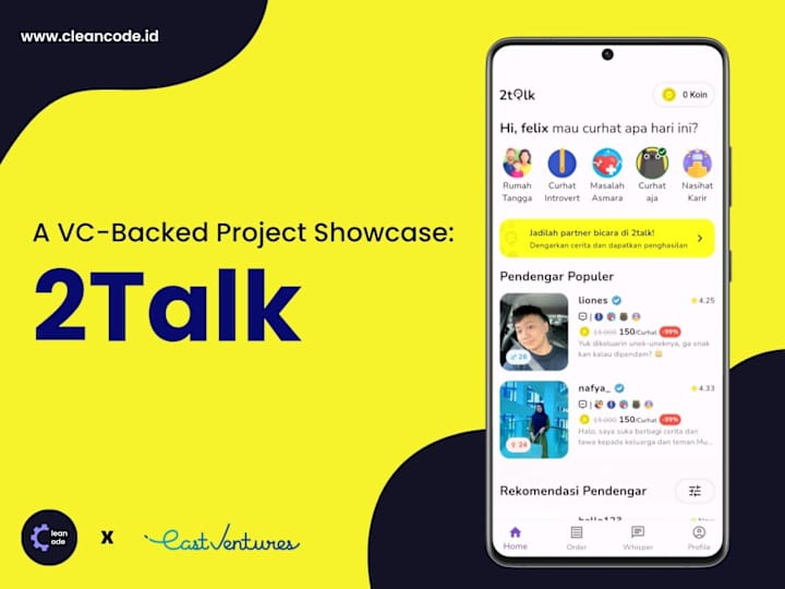 Cover image for 2Talk - App for Real Conversations