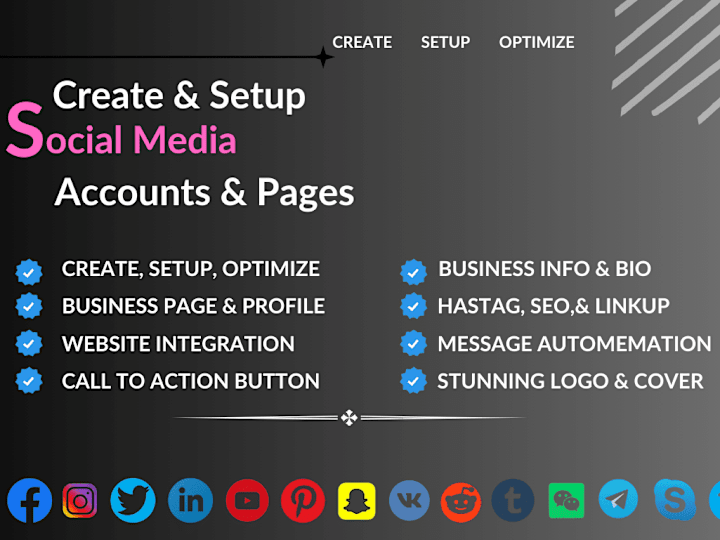 Cover image for Social Media Setup and Optimization