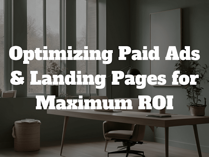 Cover image for Optimizing Paid Ads & Landing Pages for Maximum ROI