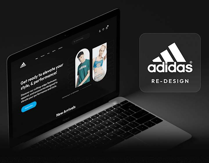 Cover image for Adidas Website Re-Design