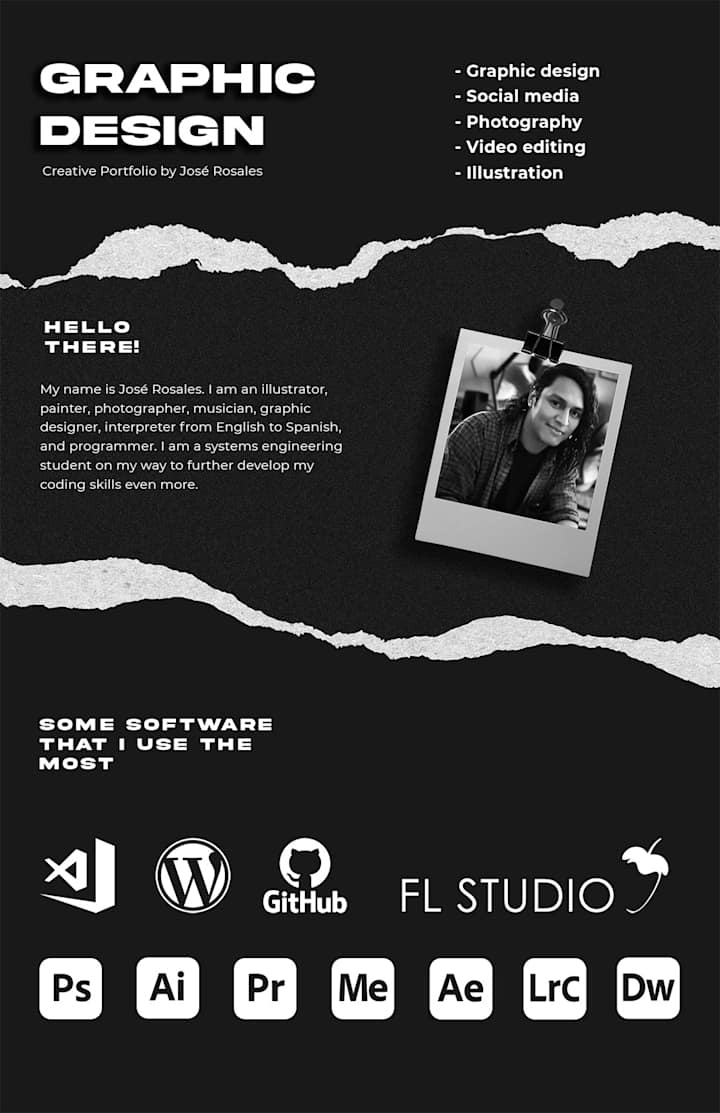 Cover image for José Rosales Portfolio on Behance