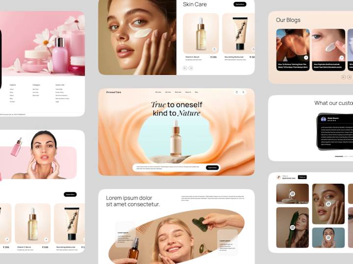 Cover image for E-commerce Platform Design for Premium Beauty Brand