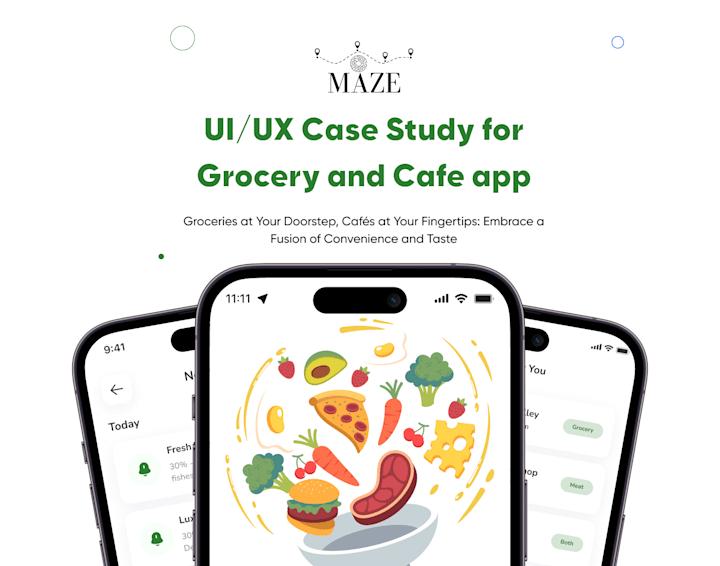 Cover image for Grocery & Cafe Application Design