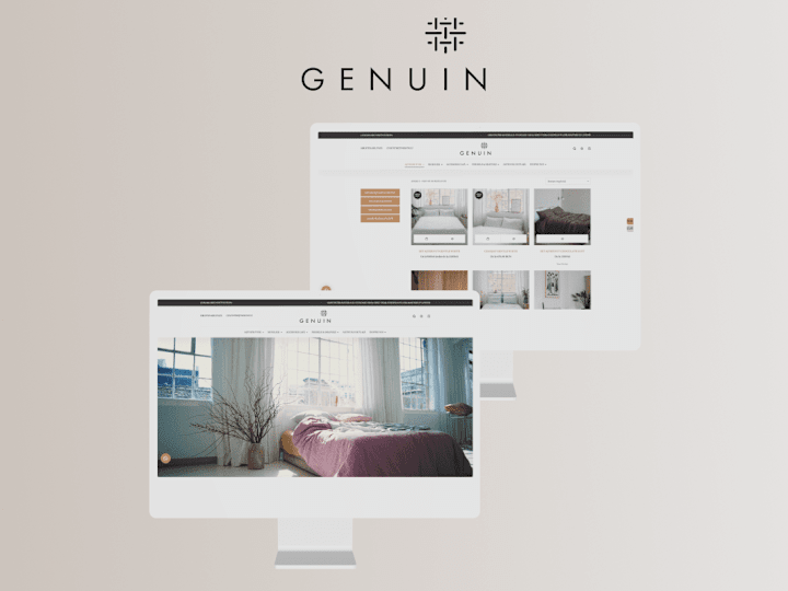 Cover image for Genuin Shop