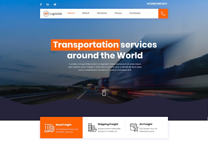 Cover image for Brand Guidelines | Transport Company Style Guide | UI UX Design