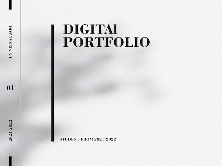 Cover image for Digital Portfolio 2021-2022