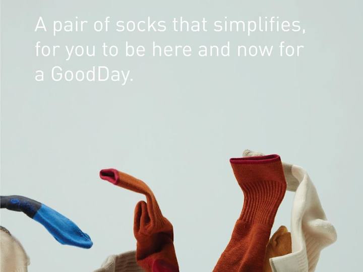 Cover image for Goodpair Socks (GoodDay campaign) - Copywriting