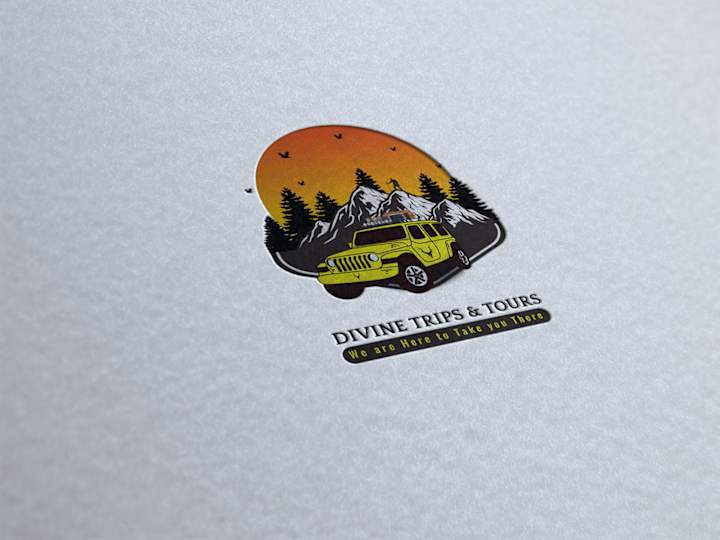 Cover image for Divine Trips and Tours Logo Design