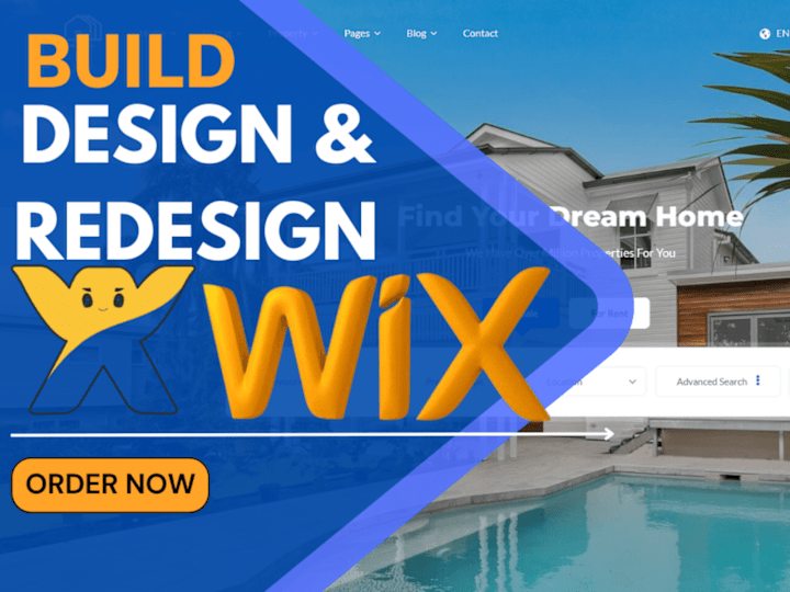 Cover image for Wix website design