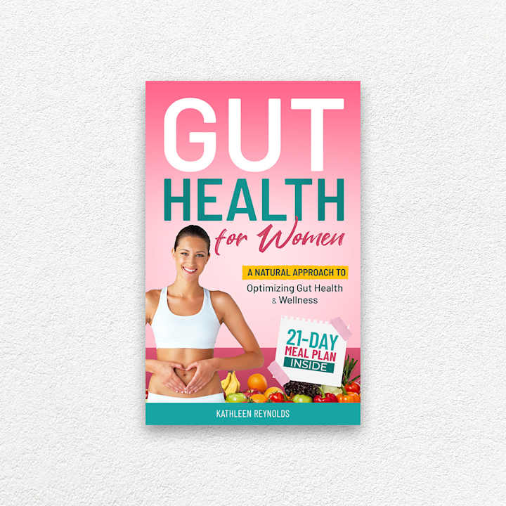 Cover image for Gut Health for Women eBook Cover Design