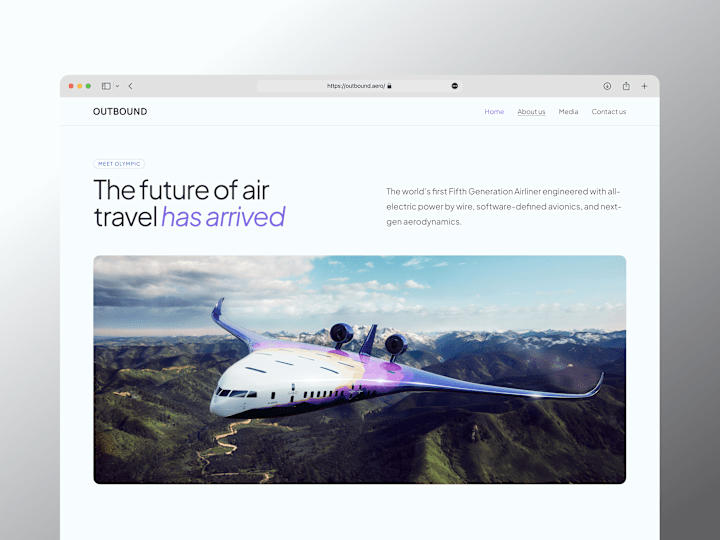 Cover image for Outbound Aero — Website Development (Framer)