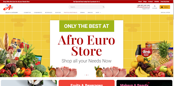 Cover image for Afro Euro Ecommerce