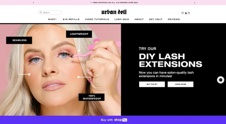 Cover image for Urban Doll Website Case Study