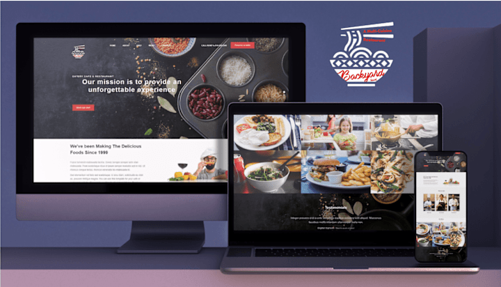 Cover image for Web Designing of a Café