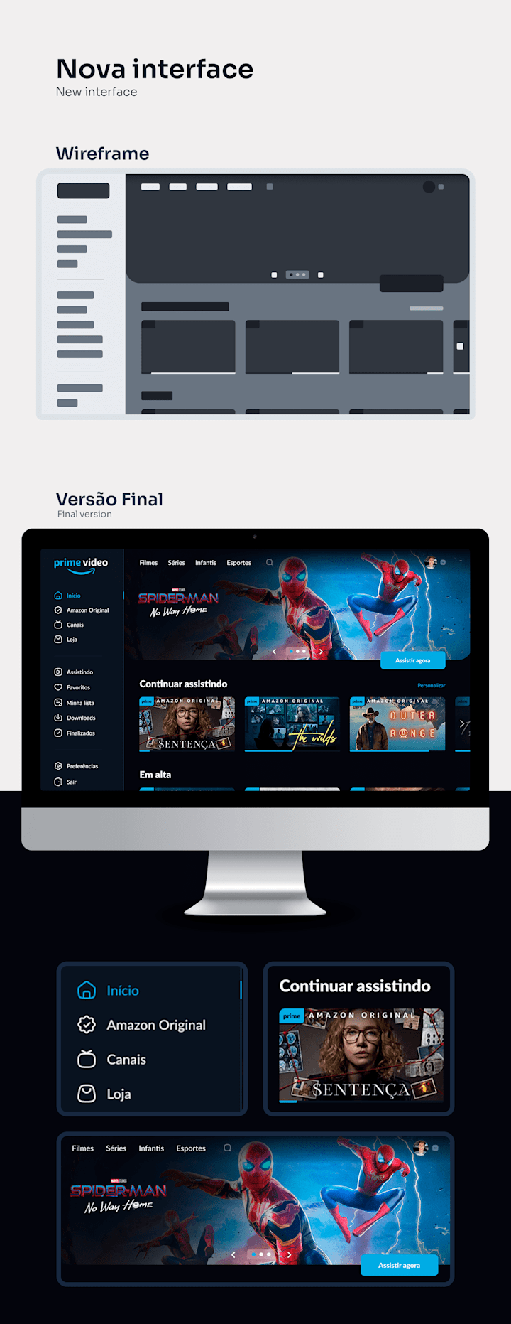 Cover image for Redesign - Amazon Prime Video | Case study