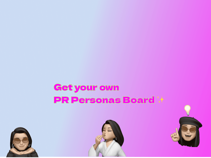 Cover image for PR Personas Board