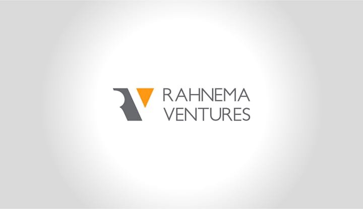 Cover image for brand visual identity, RAHNEMA VENTURES: Behance