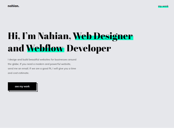 Cover image for Webflow Landing Page Development ✨