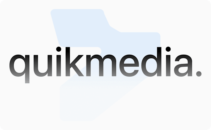 Cover image for High-Converting Brand, Copy & Landing Page for QuikMedia