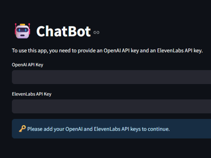 Cover image for Chatbot example