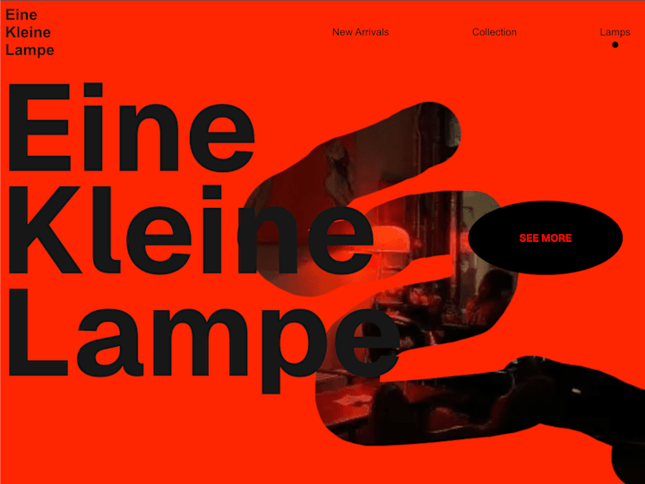 Cover image for Eine Kleine Lampe - Landing page