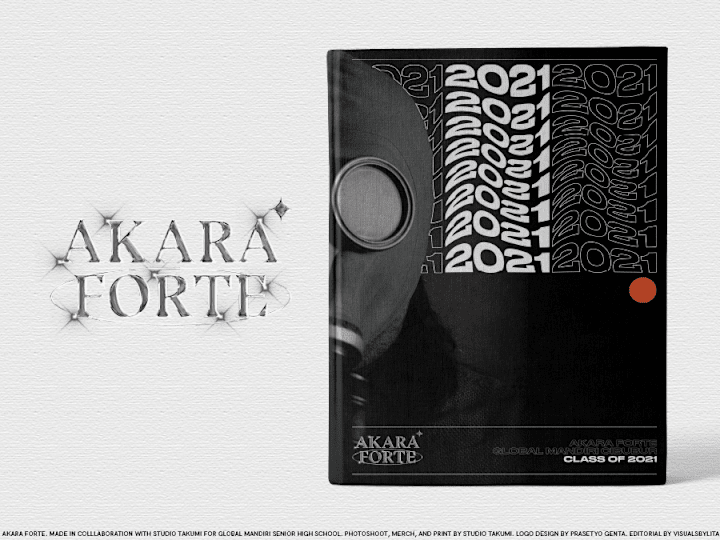 Cover image for Editorial Design, Akara Forte Yearbook Project