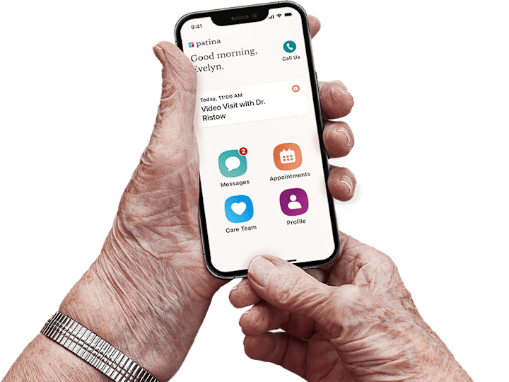 Cover image for Telehealth Product | Patina Mobile App