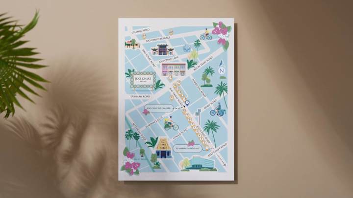 Cover image for Joo Chiat Road Map