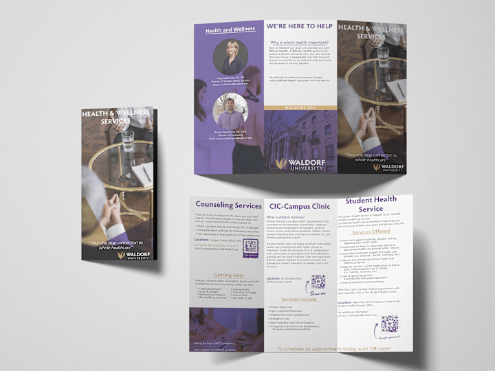 Cover image for Waldorf University Tri-Fold Brochure