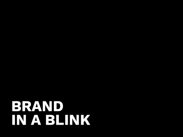 Cover image for Brand in a blink 