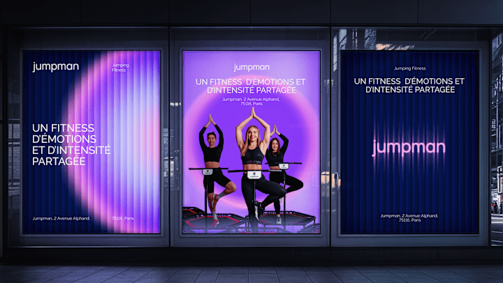 Cover image for Jumpman Paris: Fitness Branding & Visual Identity