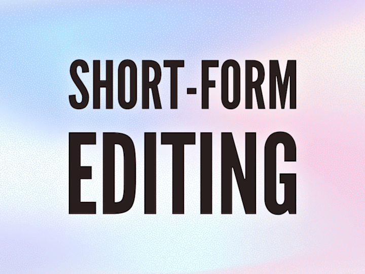 Cover image for Social Media Videos (Short-form)