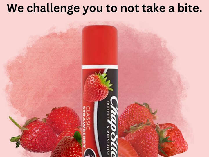 Cover image for One page Instagram Ad - Strawberry Chapstick