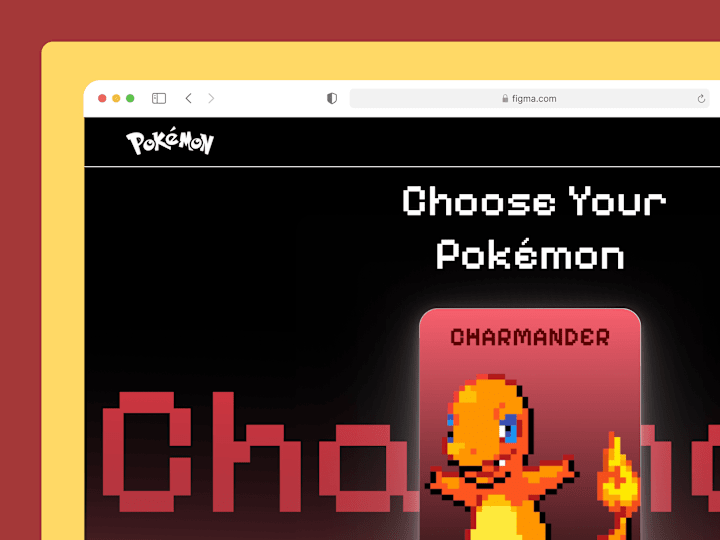 Cover image for Pokemon Concept Landing page