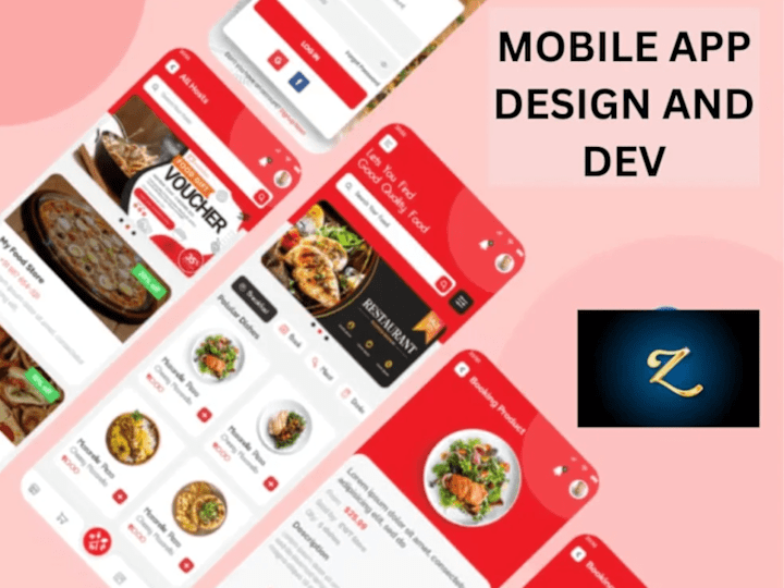 Cover image for I will design appmysite app andromo flutterflow adalo app