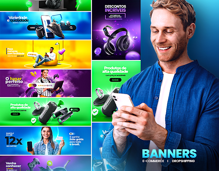 Cover image for Banners I Ecommerce - Dropshipping on Behance