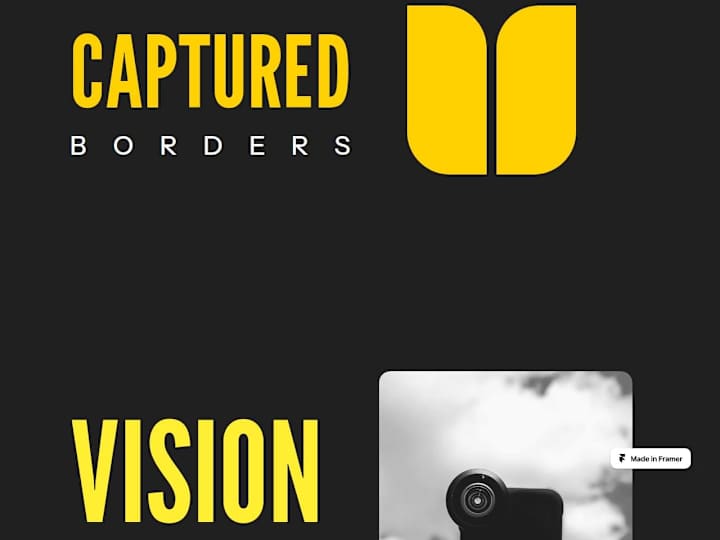 Cover image for Captured Borders - Blog Website.