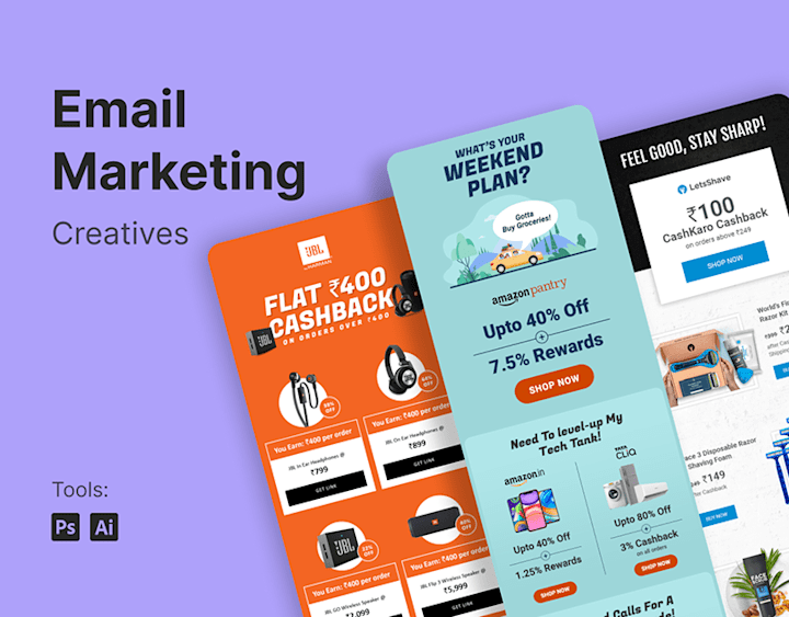 Cover image for Email Marketing Design for Brand Promotion & Sales
