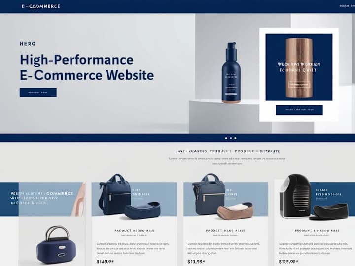 Cover image for High-Performance E-commerce Website