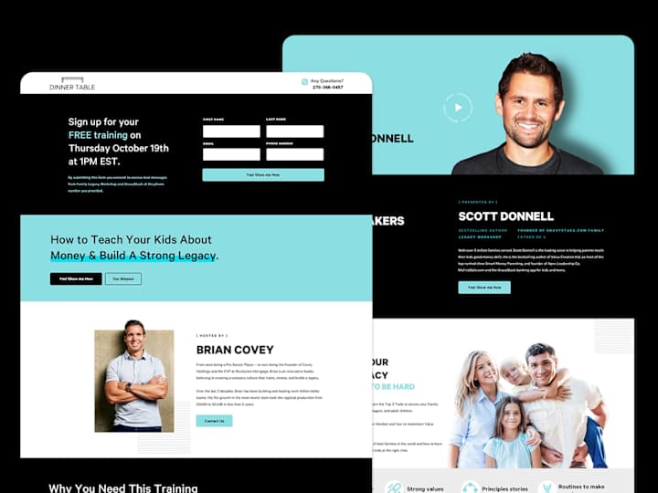 Cover image for Dinner table - landing page