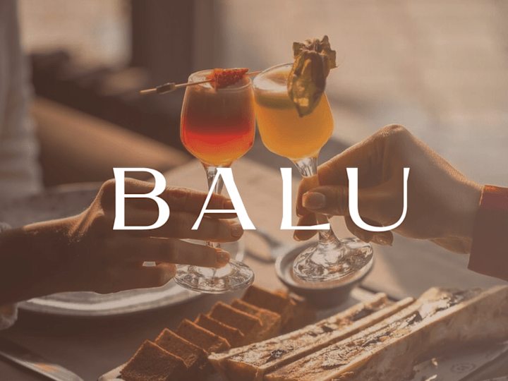 Cover image for Balu City Café & Wine branding