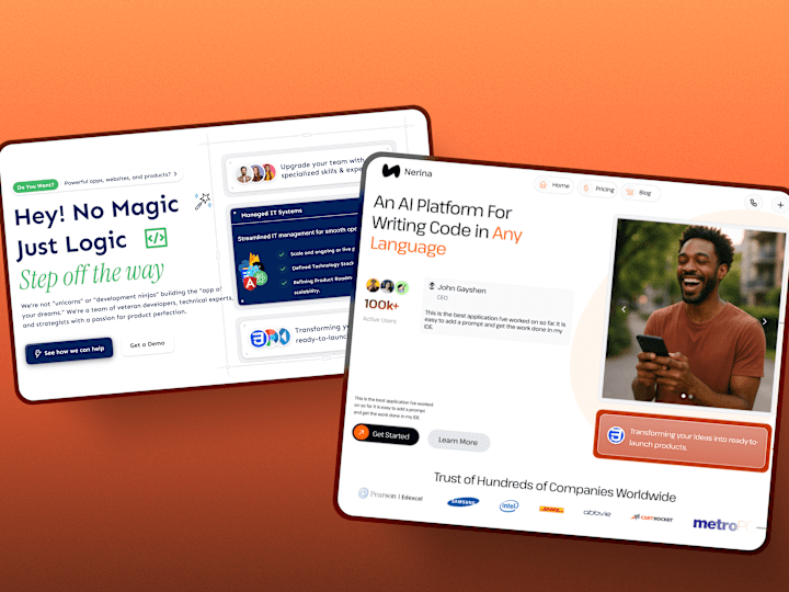 Cover image for End-to-End UI Design for Web, Mobile & SaaS
