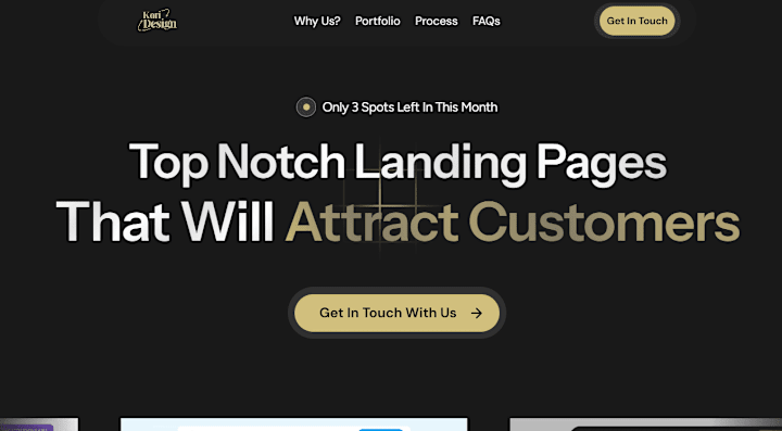 Cover image for Own Landing Page