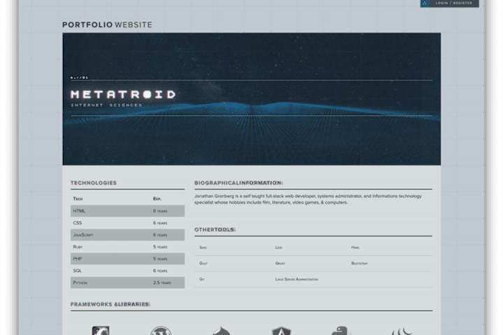 Cover image for Portfolio Site