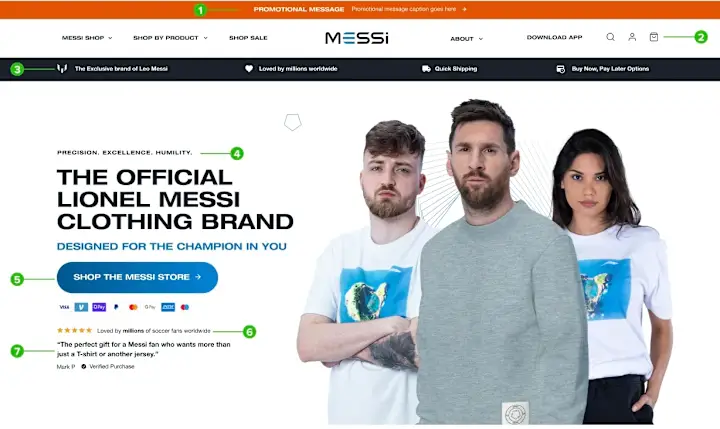 Cover image for Messi Website Case Study