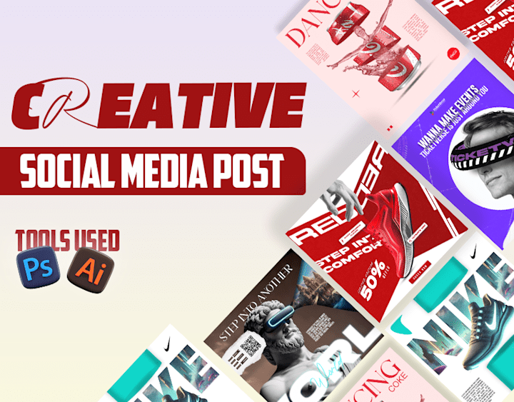 Cover image for Creative social media poster for brands :: Behance