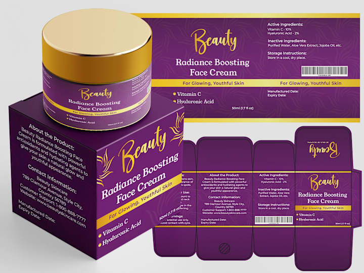 Cover image for Beauty Luxury Packaging and Label Design 